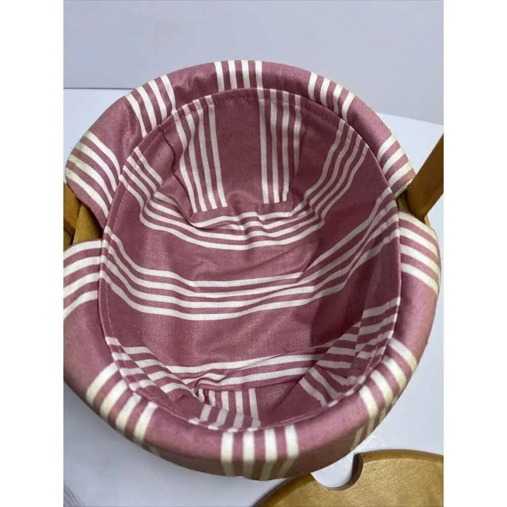 Longaberger 1999 Horizon Of Hope Basket Combo W/Lid, Liner & Pottery  Charm